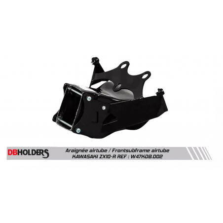 Araignée avant + air tube DB Holder support de tableau de bord pour Kawasaki ZX-10R 2008–10