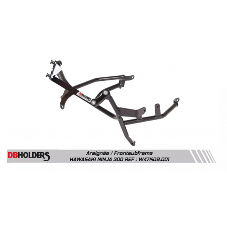 Araignée avant DB Holder support de tableau de bord pour Kawasaki Ninja 300 2013-17