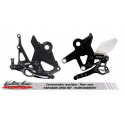 Commandes reculées Valter moto 1.5 pour Kawasaki Z650