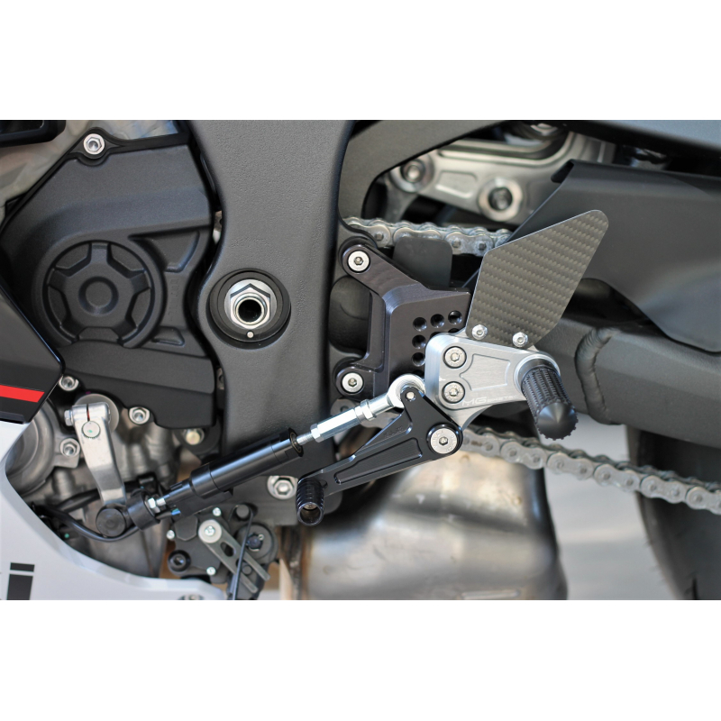 Commandes reculées MG BIKETEC Kawasaki ZX-10R 2016-2026