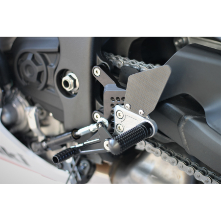 Commandes reculées MG BIKETEC Kawasaki ZX-10R