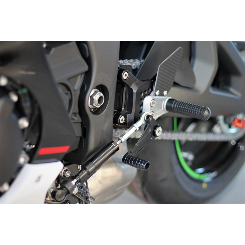 Commandes reculées MG BIKETEC Kawasaki ZX-10R 2016-2026
