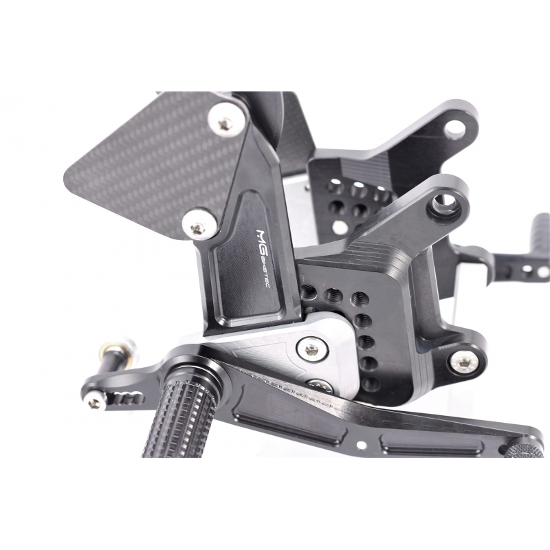 Commandes reculées MG BIKETEC Kawasaki ZX-10R 2016-2026