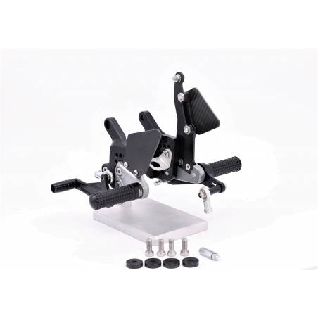 Commandes reculées MG BIKETEC Kawasaki ZX-10R