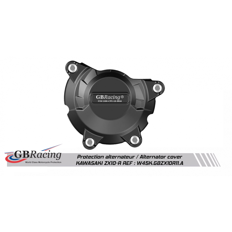 Protections de carter alternateur Racing Kawasaki ZX10-R