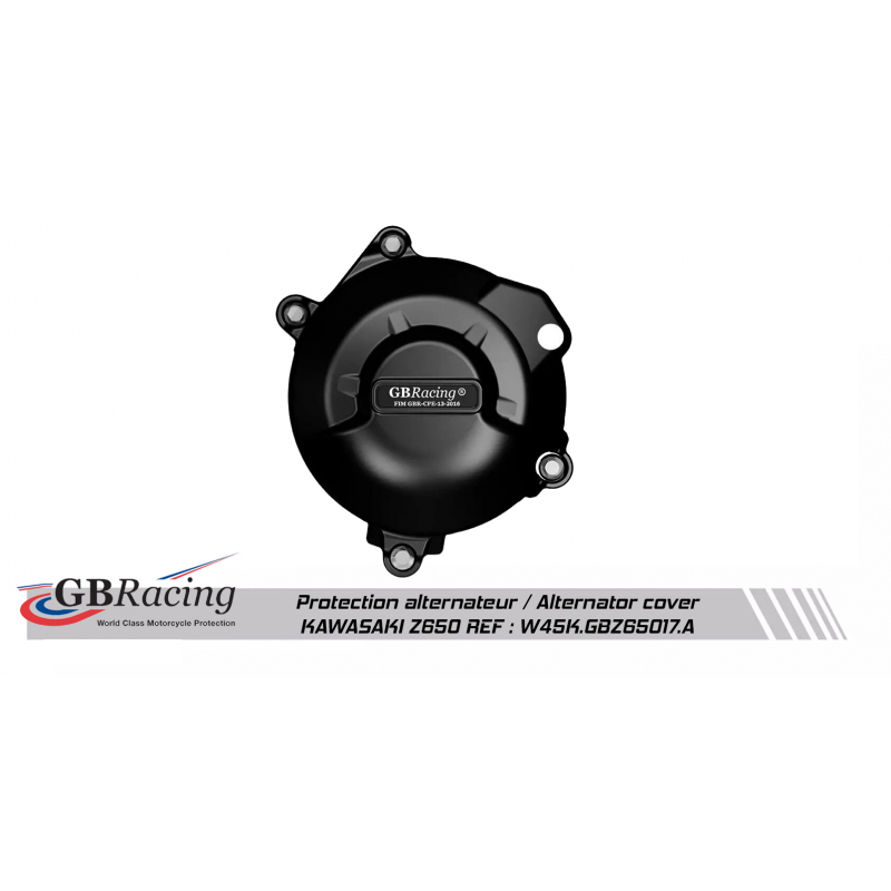 Protection de carter alternateur Racing Kawasaki Z650/NINJA 650