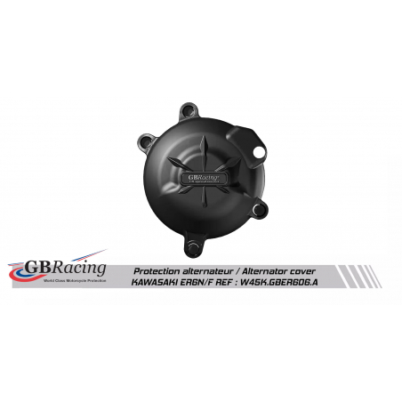 Protection de carter alternateur Racing Kawasaki ER6F/N 2006-2016