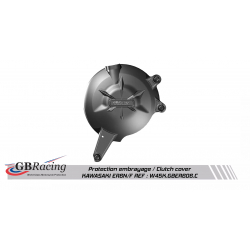 Protection de carter embrayage Racing Kawasaki ER6F/N