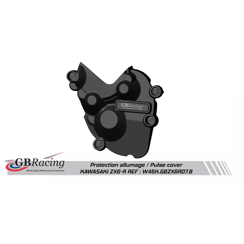 Kawasaki ZX6-R Racing pulse cover