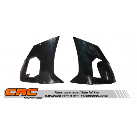 Flanc droit de carénage KAWASAKI ZX10R 2008-2010