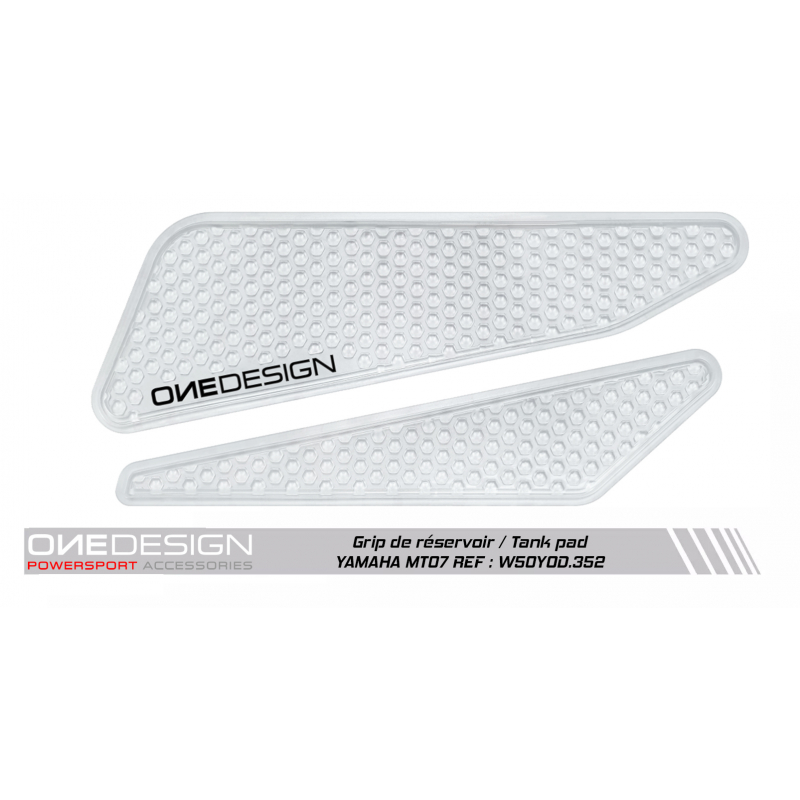 Kit grip de réservoir YAMAHA MT07