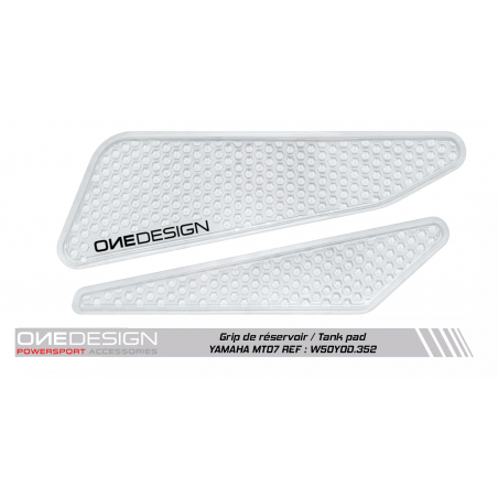 Kit grip de réservoir YAMAHA MT09 2021/22