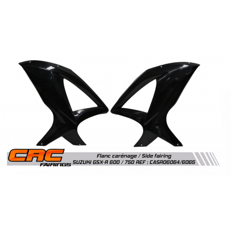 racing fairing side right SUZUKI GSXR600/750 2008-2010