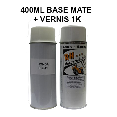 Aerosol 400ml BASE + 1K HONDA WHITE VARNISHES - 1