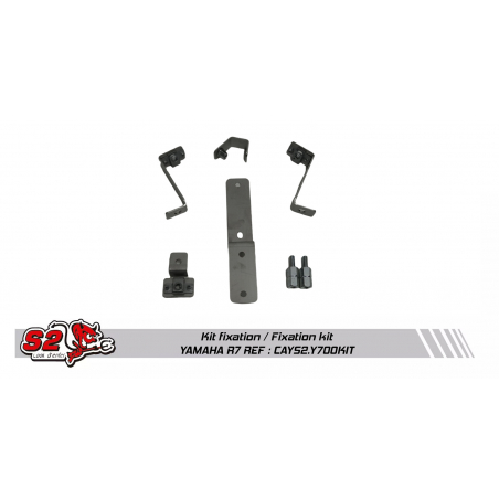 Kit fixation carénage racing S2 CONCEPT YAMAHA R7