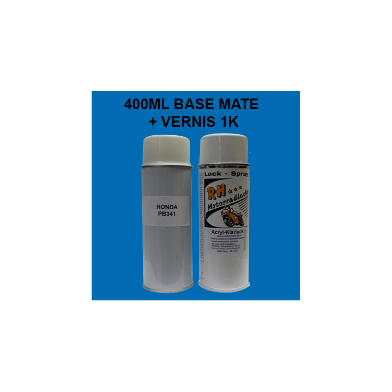 Spray 400ml BASE + VERNIS 1K HONDA BLEU