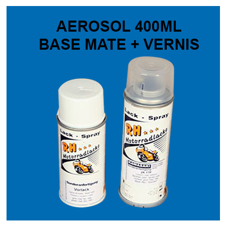 Spray 400ml BASE + VERNIS 1K KAWASAKI BLEU - 1