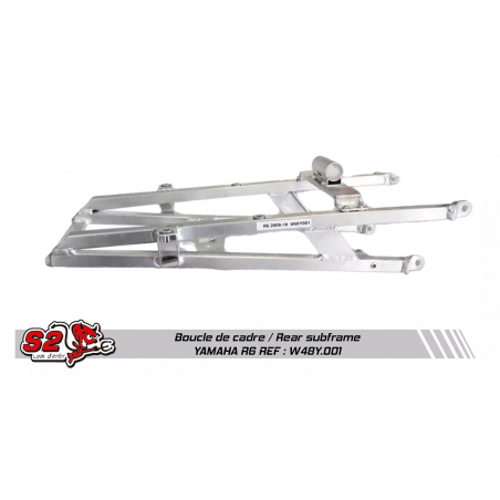 Boucle arrière Racing aluminium pour YAMAHA R6 de 2008 à  2016