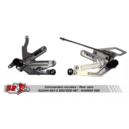 SUZUKI GSX-S 950 / 1000 S2 GP rear sets