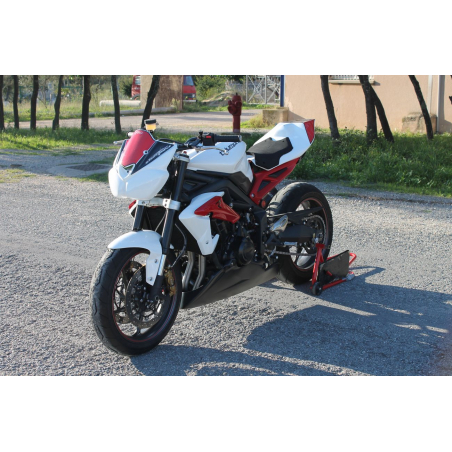 Sabot moteur racing Triumph Street Triple