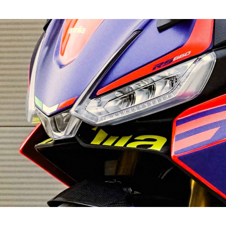 Custom Decals for Aprilia RS660 Headlight Air Intake