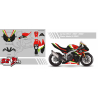 Custom Racing Livery Aprilia RSV4 2015-2020 | Tailored Decal Kit