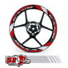 SUZUKI wheel rim decals set