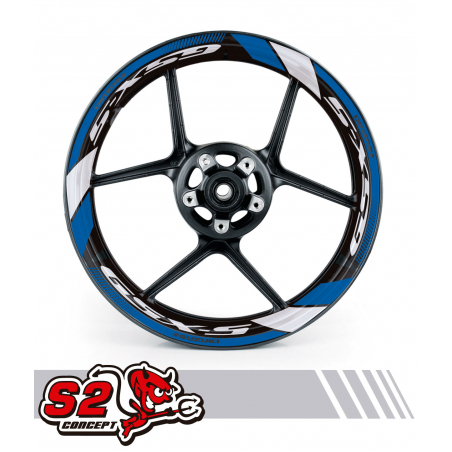 SUZUKI wheel rim decals set