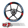 SUZUKI wheel rim decals set