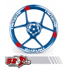 SUZUKI wheel rim decals set
