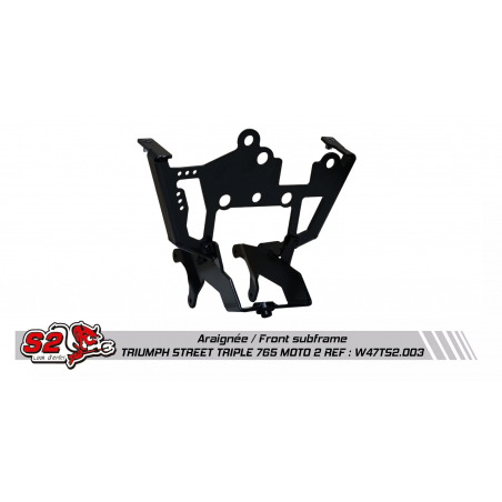 Triumph Street triple moto 2 S2concept Front subframe and instruments support