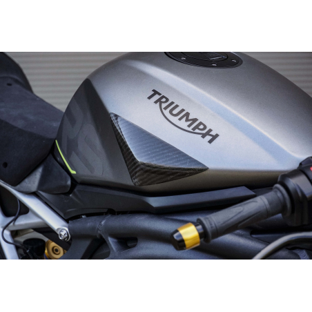 Protection de réservoir carbone pour Triumph Speed Triple 1200