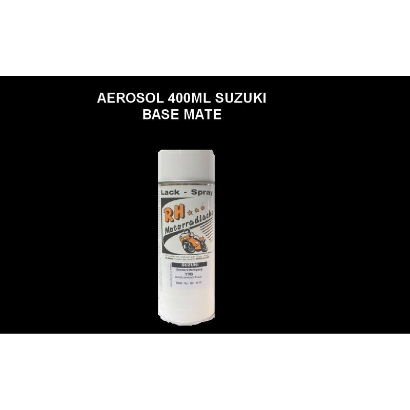 Spray 400ml SUZUKI NOIR MATT BASE