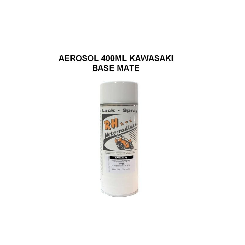 Aerosol 400ml MATT BASE KAWASAKI WHITE