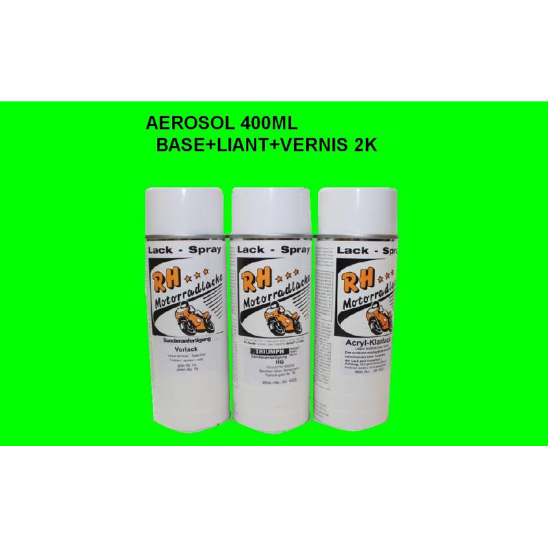 Aerosol or aerosol kit 400ml GREEN KAWASAKI