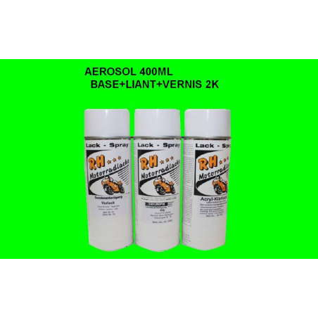 Aerosol or aerosol kit 400ml GREEN KAWASAKI - 5