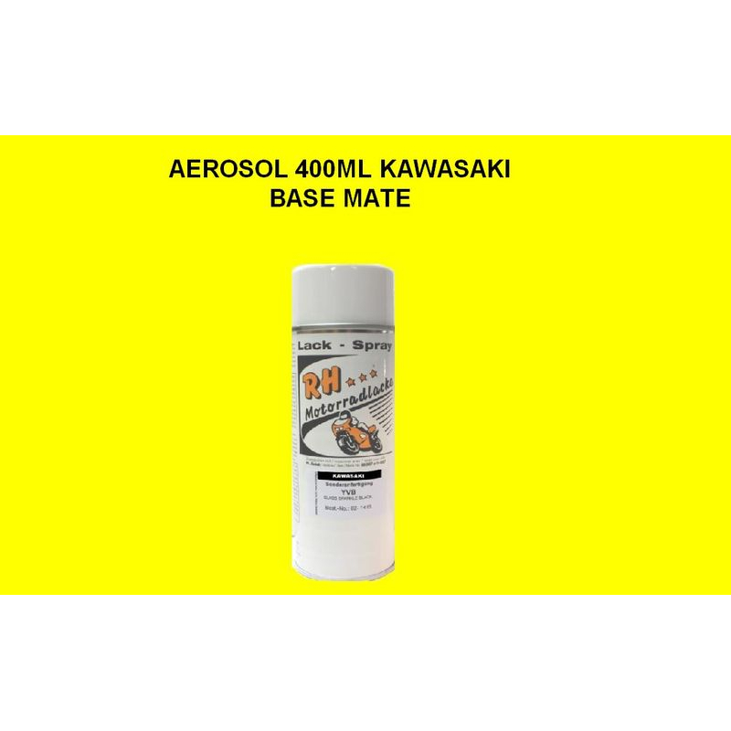 KAWASAKI YELLOW MATT BASE 400ml aerosol
