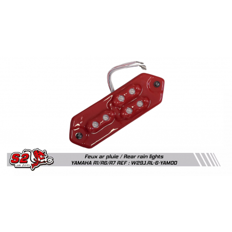 Feu arrière à led souple pour l'endurance et la pluie