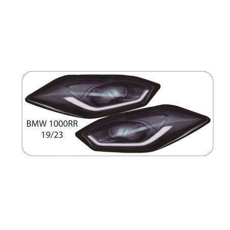 BMW S1000RR 2019 on racing fairing mock headlight sticker