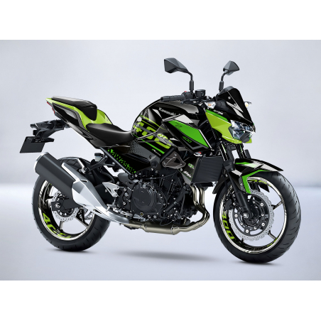 Kawasaki Z400 SHOCKWAVE decals set