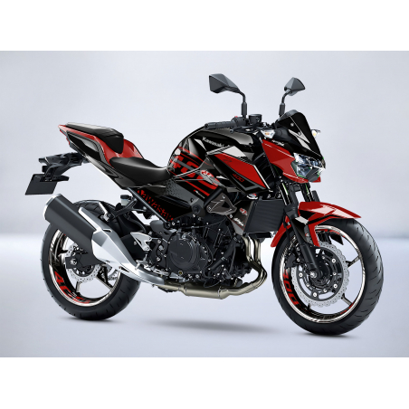 Kawasaki Z400 SHOCKWAVE decals set