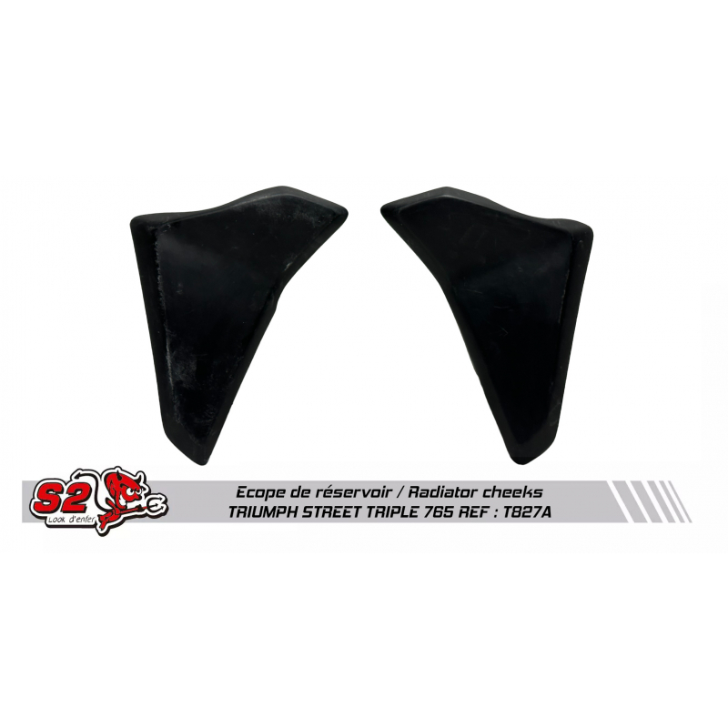Ecopes radiateur S2 CONCEPT TRIUMPH STREET TRIPLE 765/765RS