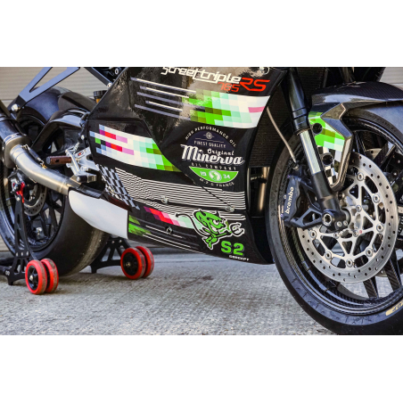 Ensemble complet carénage S2CONCEPT TRIUMPH STREET TRIPLE 765 a partir de 2023