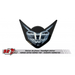 HONDA CB750 Hornet racing fairing mock headlight sticker