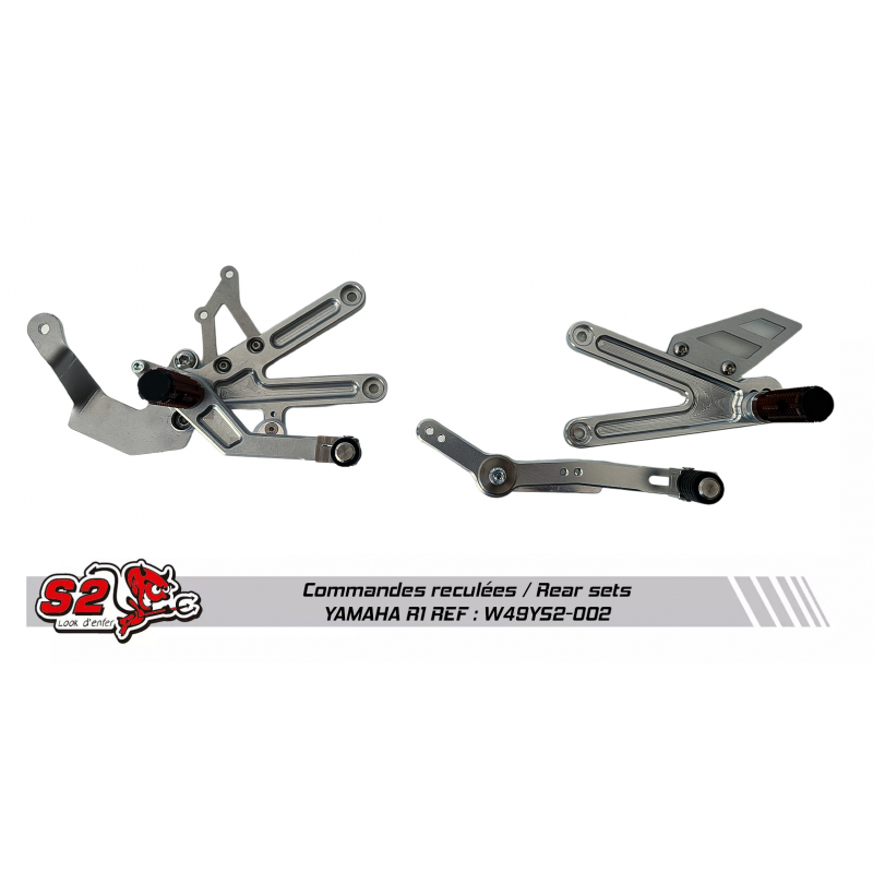 Commandes reculées YAMAHA R1 S2 GP