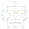 Support de plaque SUZUKI GSX-8S/R