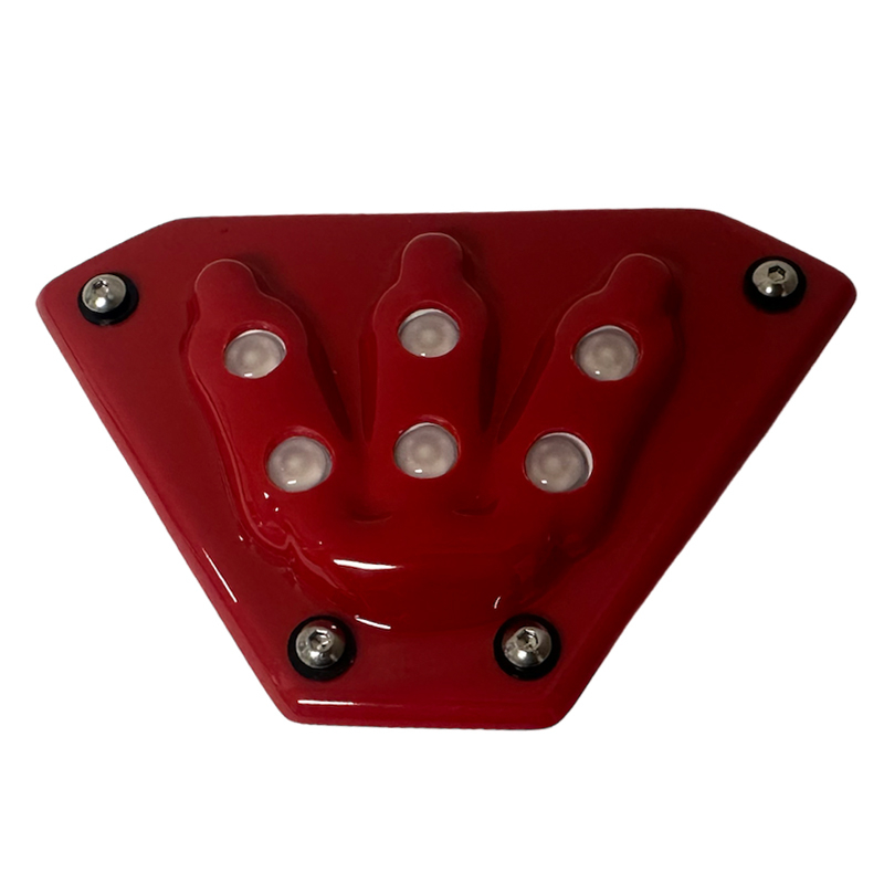 Approved red rear rain light