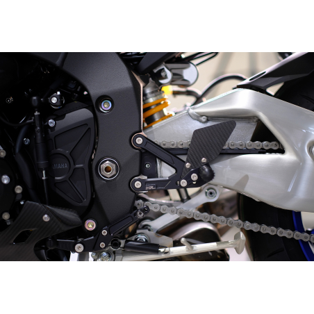 Commandes reculées Yamaha R1 course