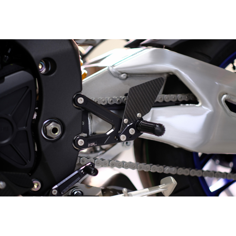 Commandes reculées Yamaha R1 course