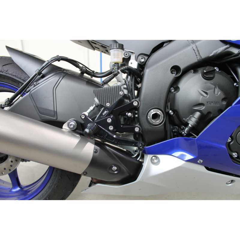 Commandes reculées Yamaha R6 course